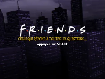 Friends - The One with All the Trivia screen shot title